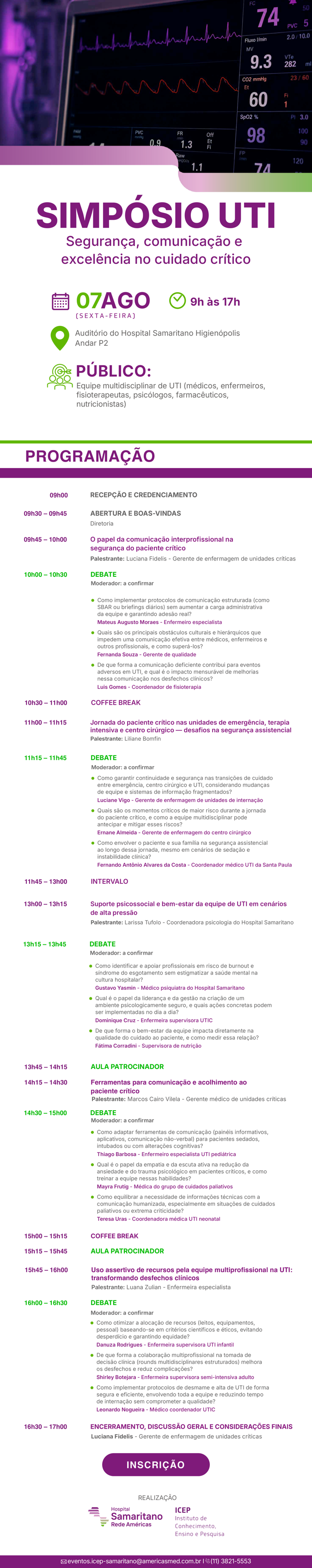 Imagem 1 da descrição do evento