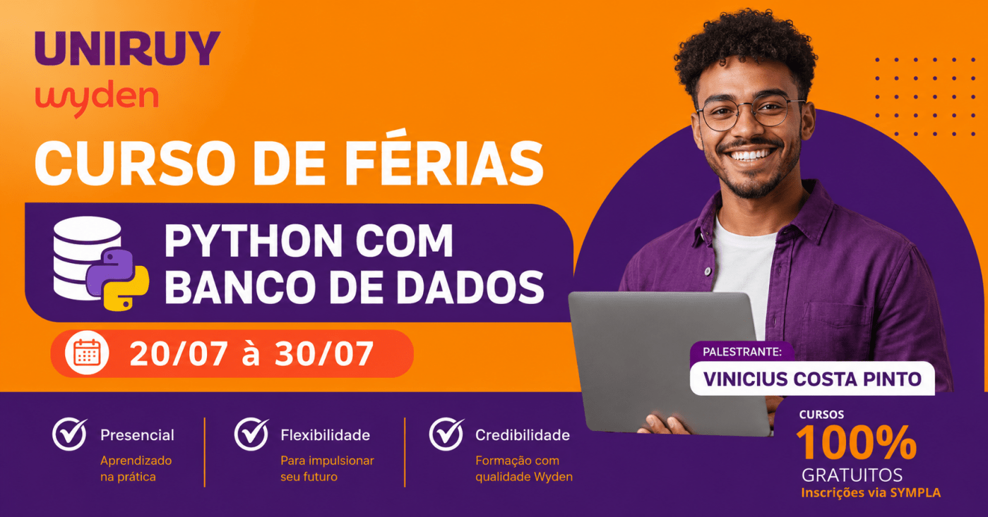 PYTHON COM BANCO DE DADOS em Salvador - Sympla