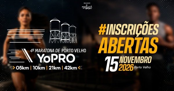 Imagem do evento 4ª MARATONA YOPRO DE PORTO VELHO