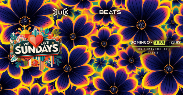 Imagem do evento WE LOVE SUNDAYS