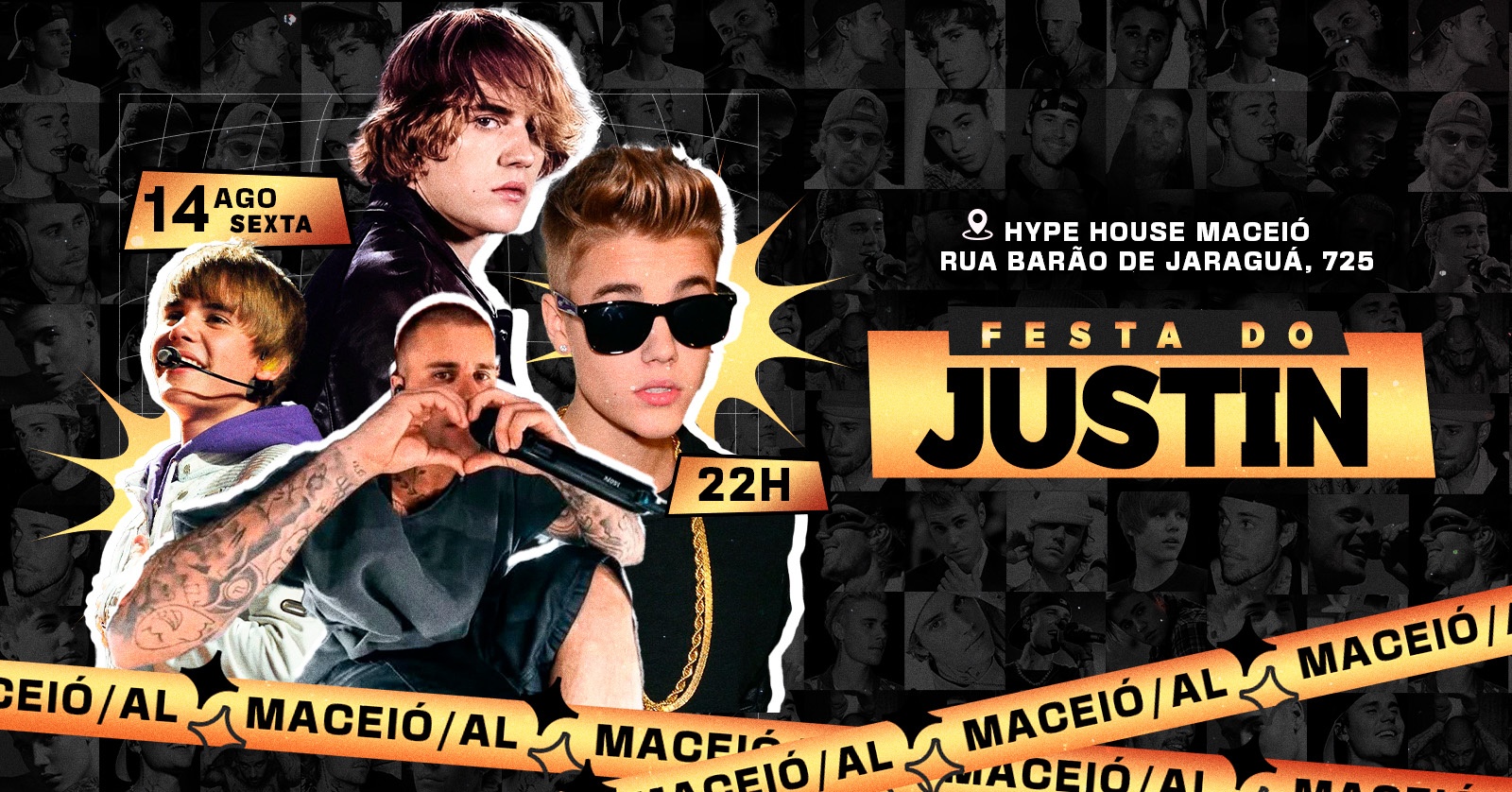 Festa do Justin em Maceió/AL @ SÓ TOCA POP - Maceió, AL