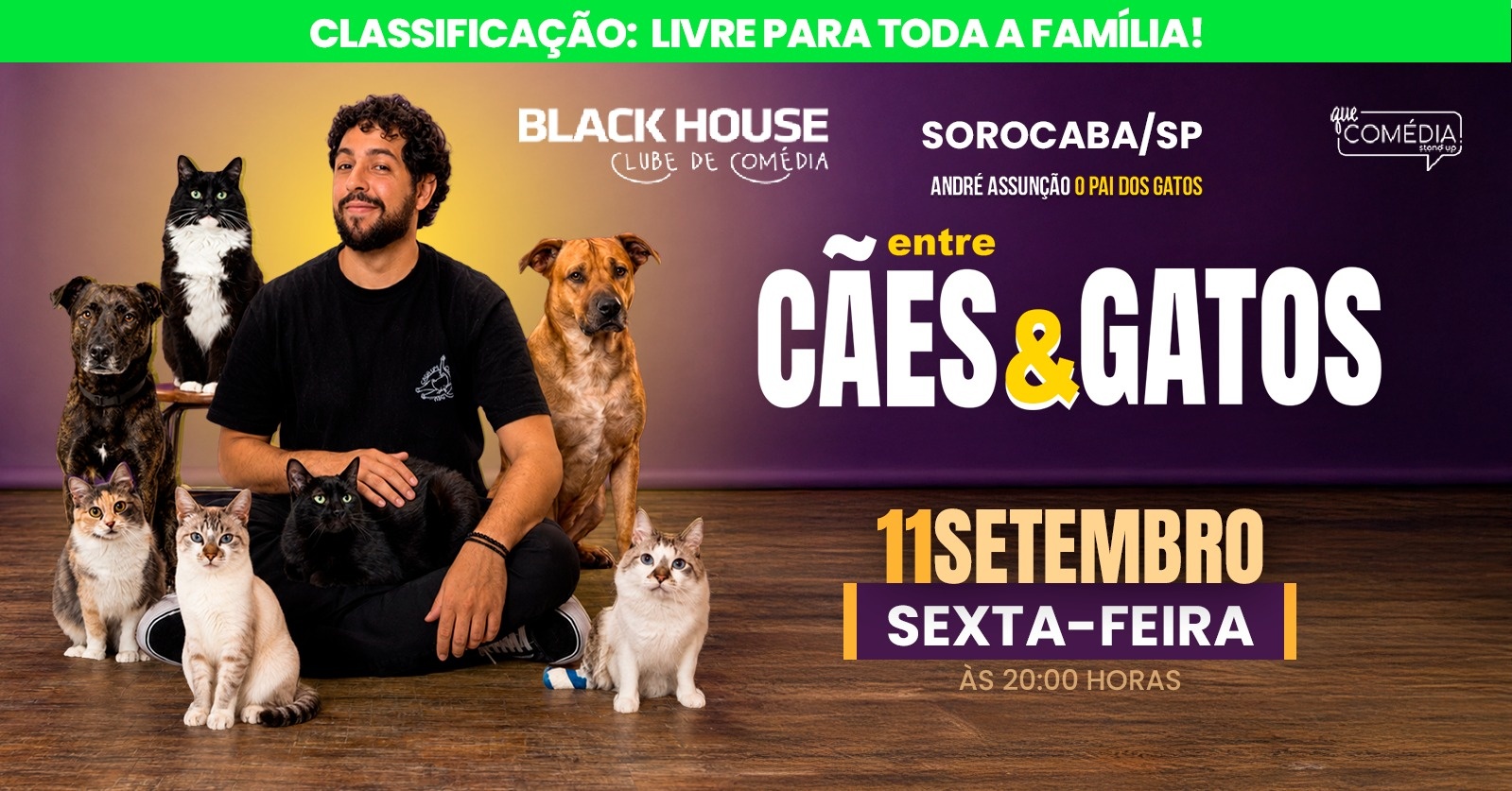 O PAI DOS GATOS em SOROCABA - Stand up Comedy