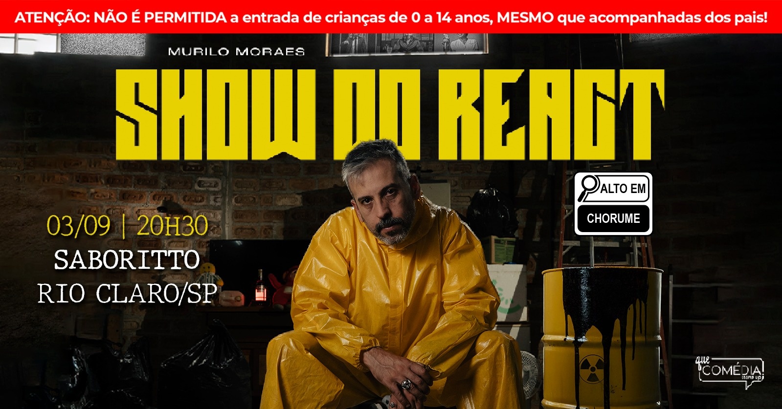 MURILO MORAES em RIO CLARO - Stand up Comedy