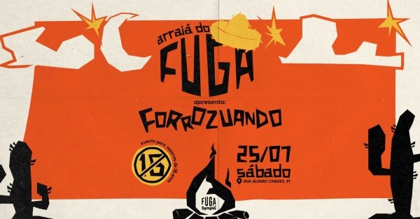 Imagem do evento 25.07 | ARRAIÁ DO FUGA