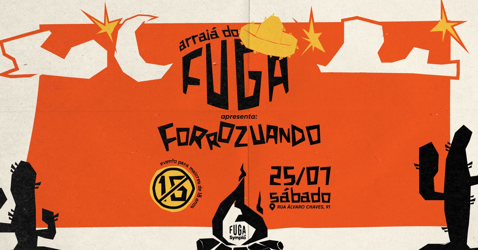 25.07 | ARRAIÁ DO FUGA - Porto Alegre, RS