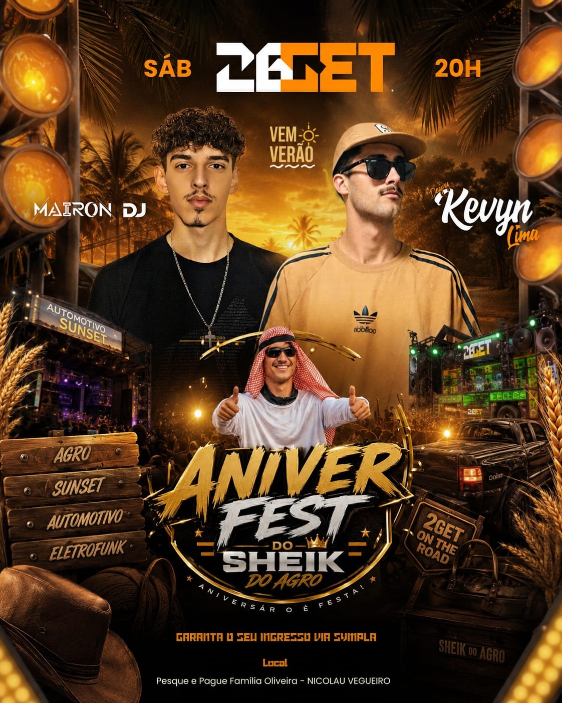 ANIVER FEST - SHEIK DO AGRO - Nicolau Vergueiro, RS