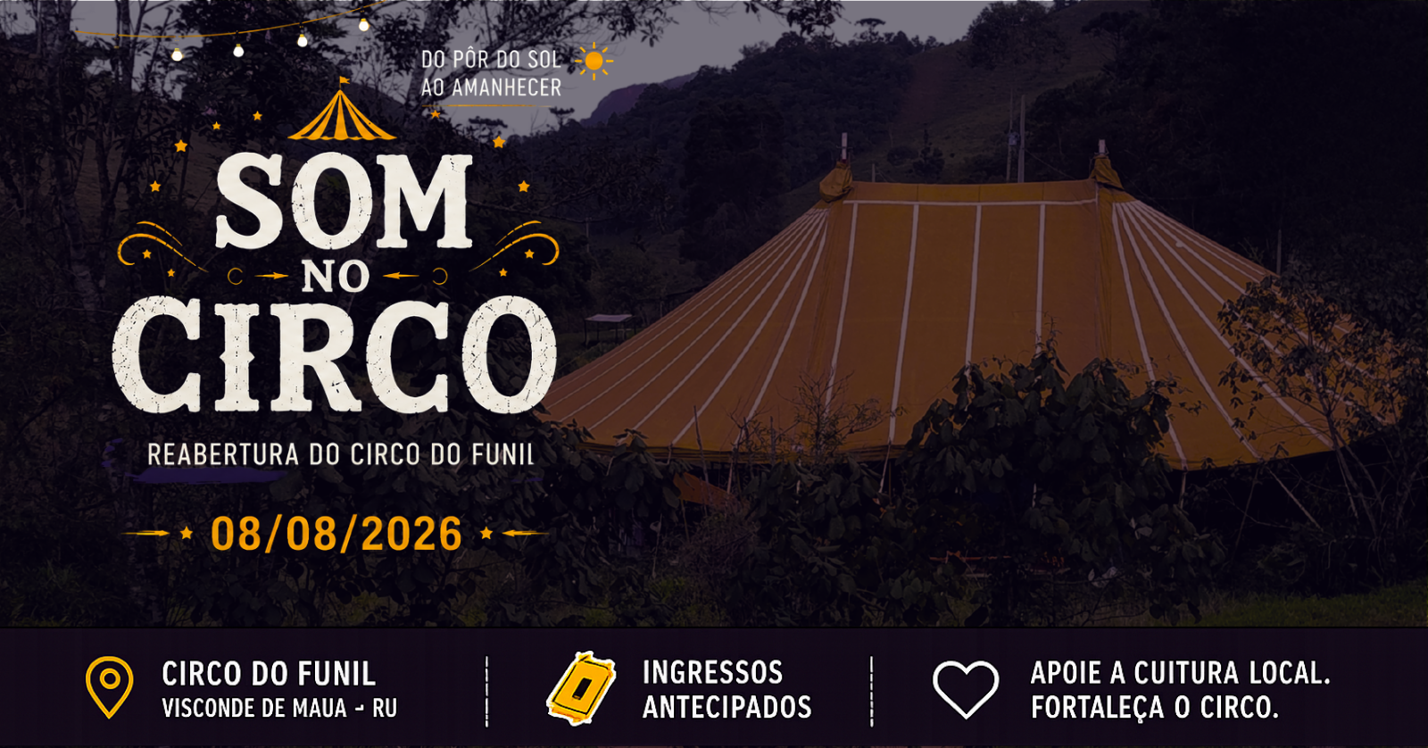 Som no Circo - Reabertura