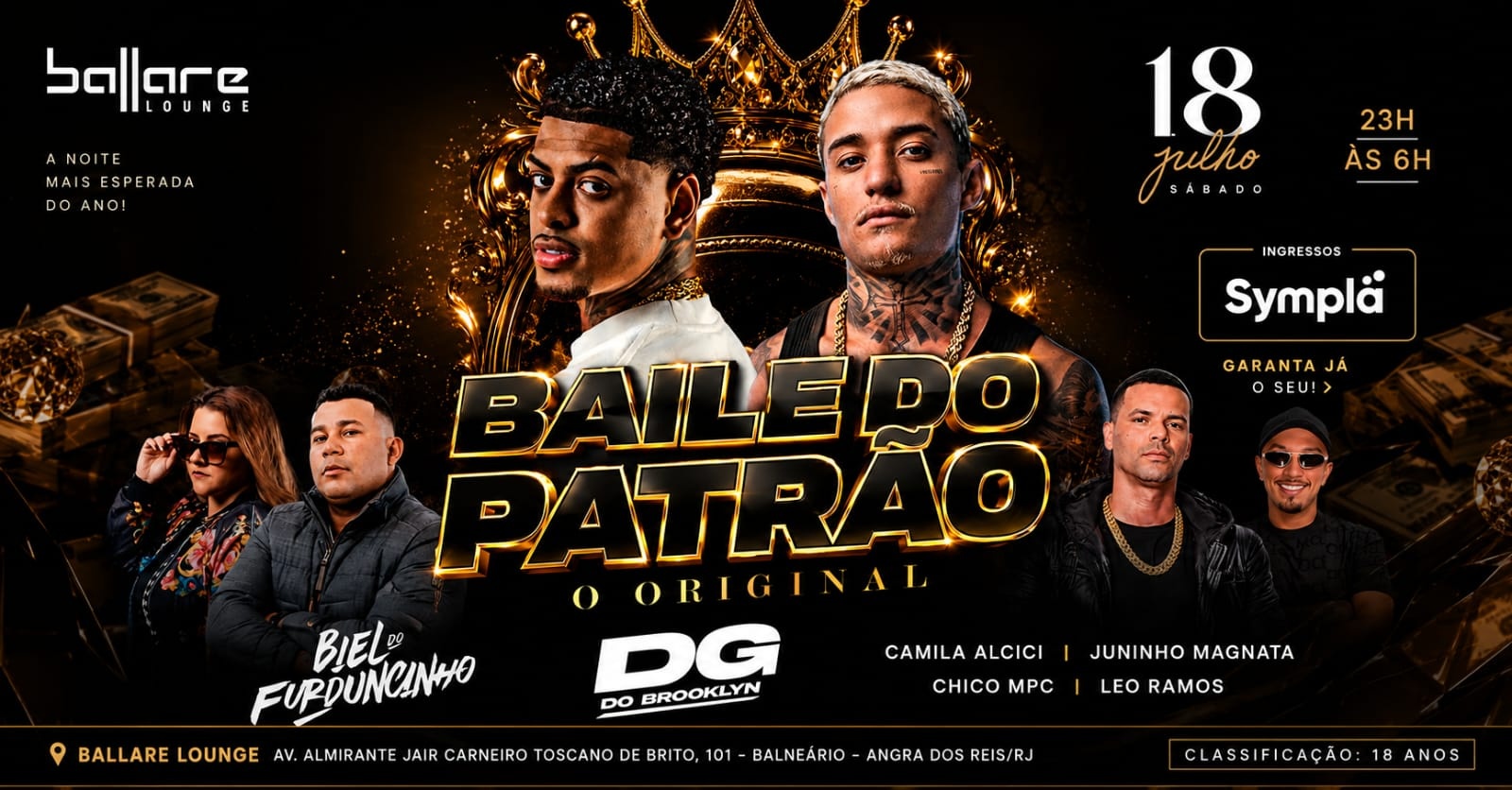 BAILE DO PATRÃO - O ORIGINAL - Angra dos Reis, RJ