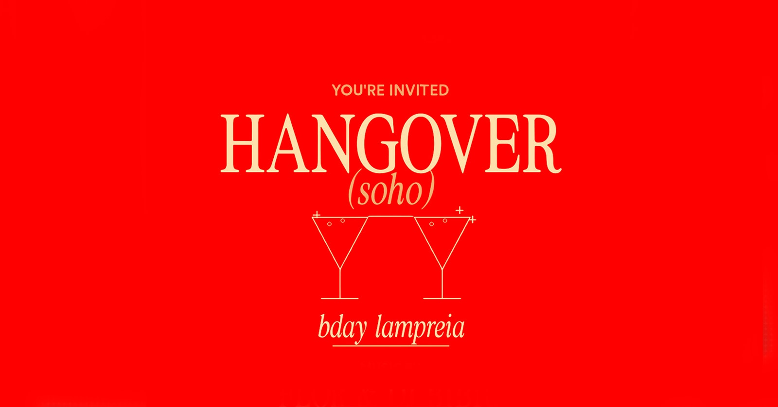 SOHO HANGOVER by Soho Sessions e Blackservice