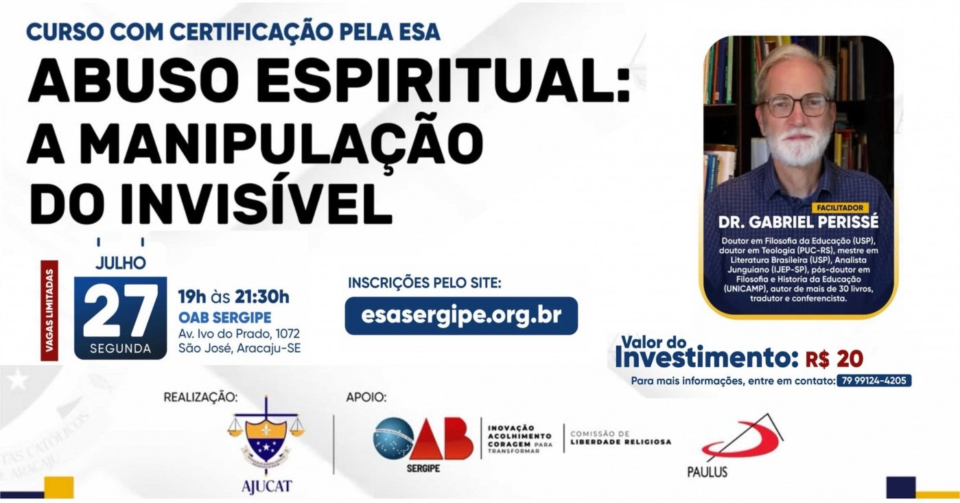 Curso Livre: Abuso Espiritual - A Manipulacao do Invisivel