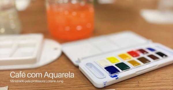 Imagem do evento Café com Aquarela por Loriana Jung