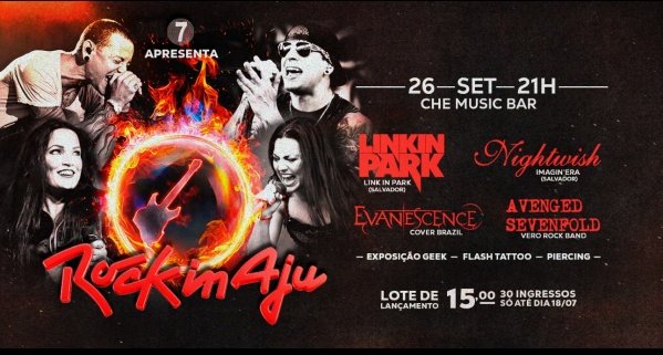 Imagem do evento Rock in Aju