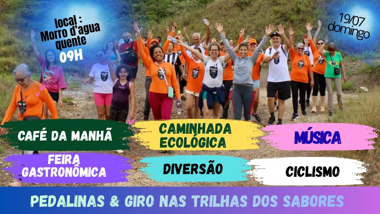 Pedalinas e Giro nas Trilhas dos Sabores