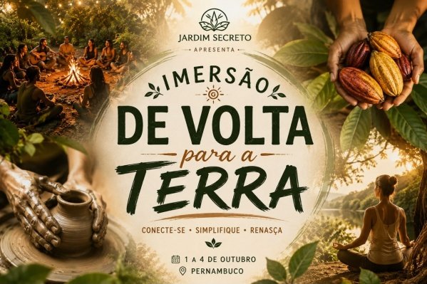 Imagem do evento Imersão De Volta pra Terra