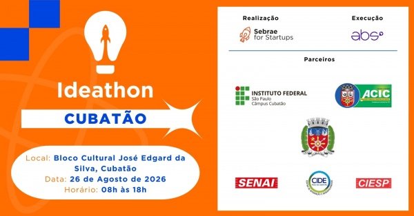 Imagem do evento Ideathon - Cubatão