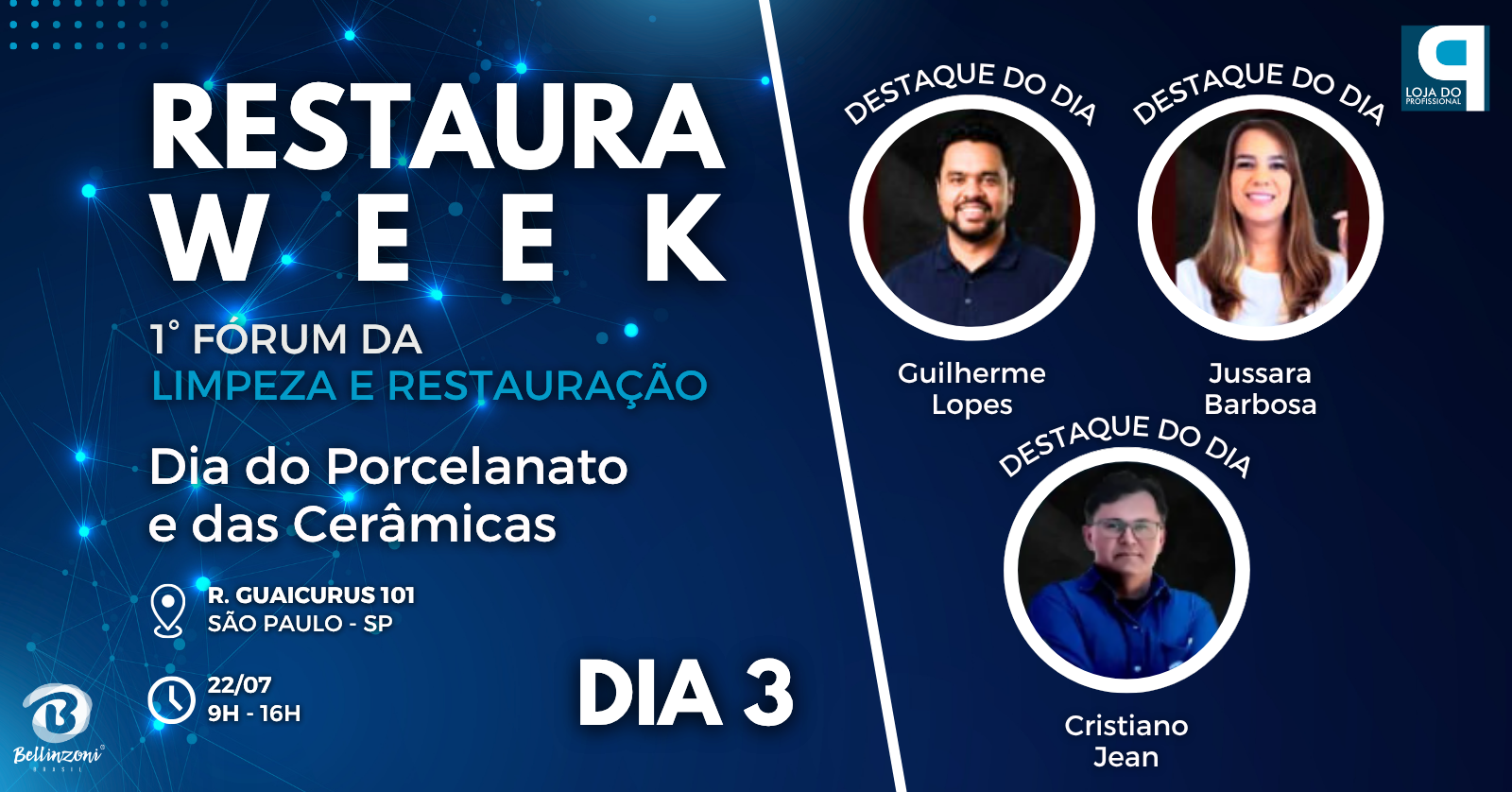 RESTAURA WEEK: Dia do Porcelanato e das Cerâmicas