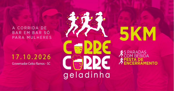 Imagem do evento Corre Corre Geladinha 2026
