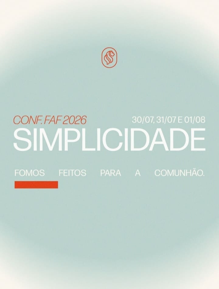 Conferência Faca e Face 2026 - SIMPLICIDADE
