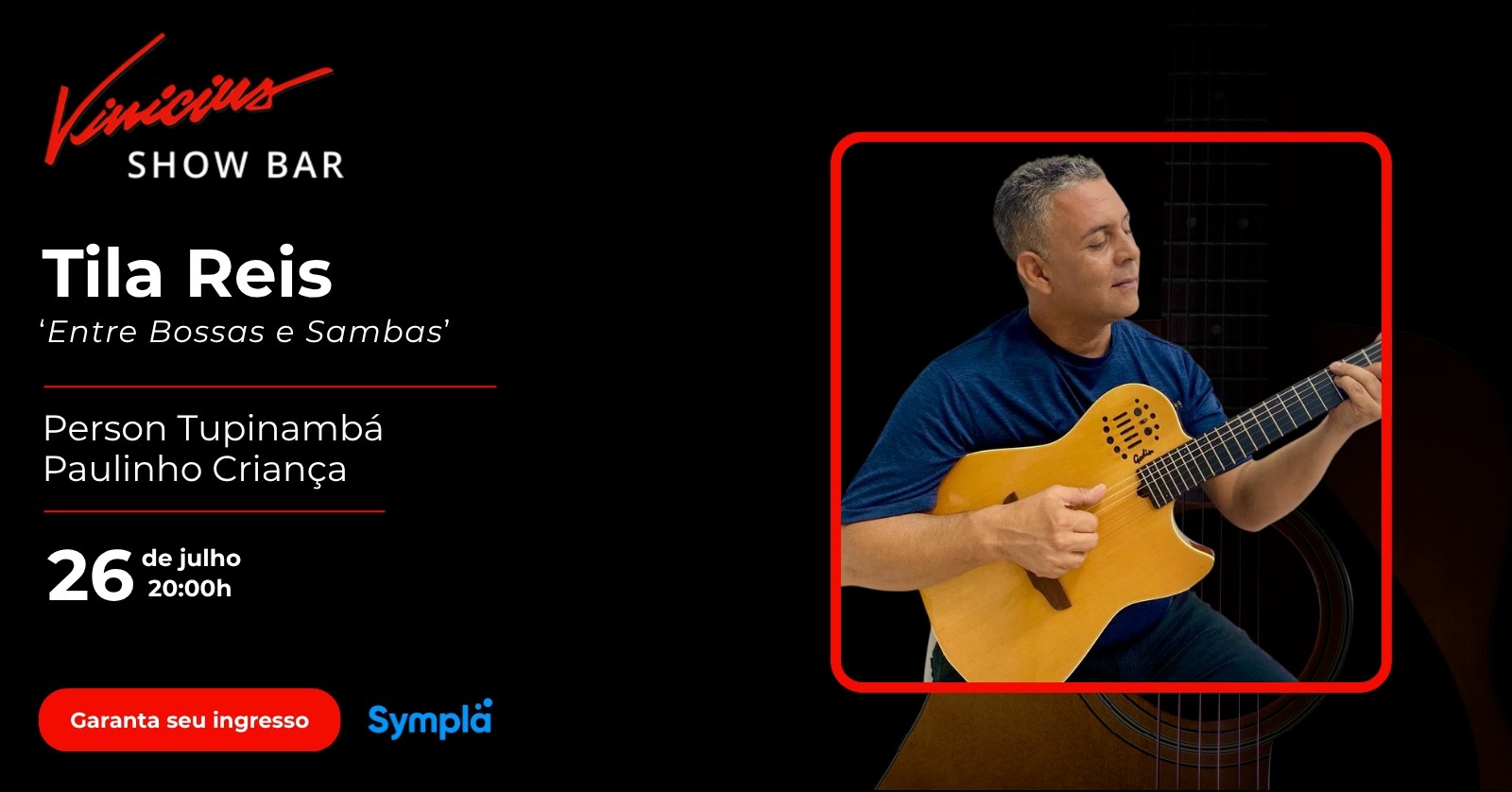 Tila Reis no show “Entre Bossas e Sambas” - Rio de Janeiro, RJ