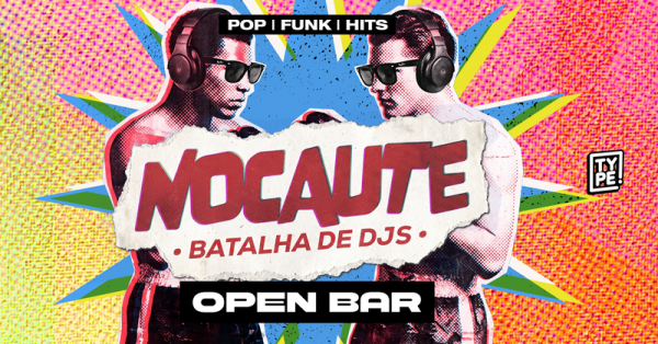 Imagem do evento Nocaute [OPEN BAR]