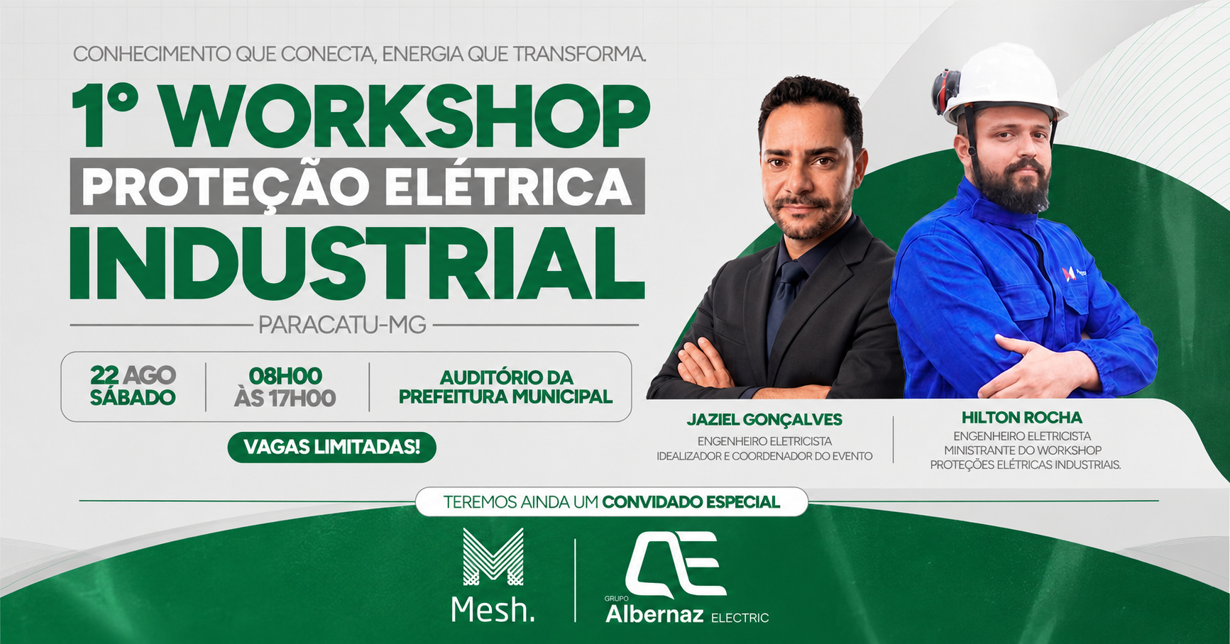 1º Workshop de Proteção Elétrica Industrial Paracatu/MG