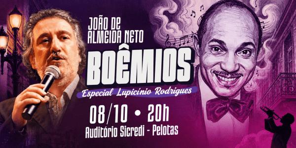 Imagem do evento João de Almeida Neto - Boêmios - Especial Lupicínio Rodrigues