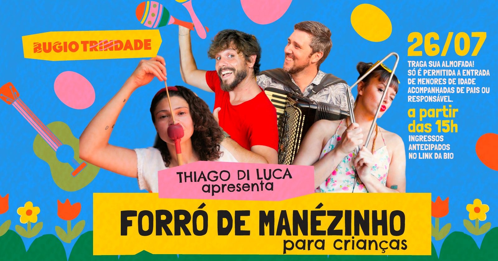 Thiago Di Luca apresenta: Forró de Manezinho para crianças - Florianópolis, SC