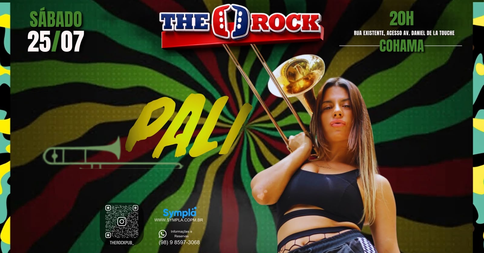 REGGAE - PALI SHOW INTERNACIONAL THE ROCK ROOTS