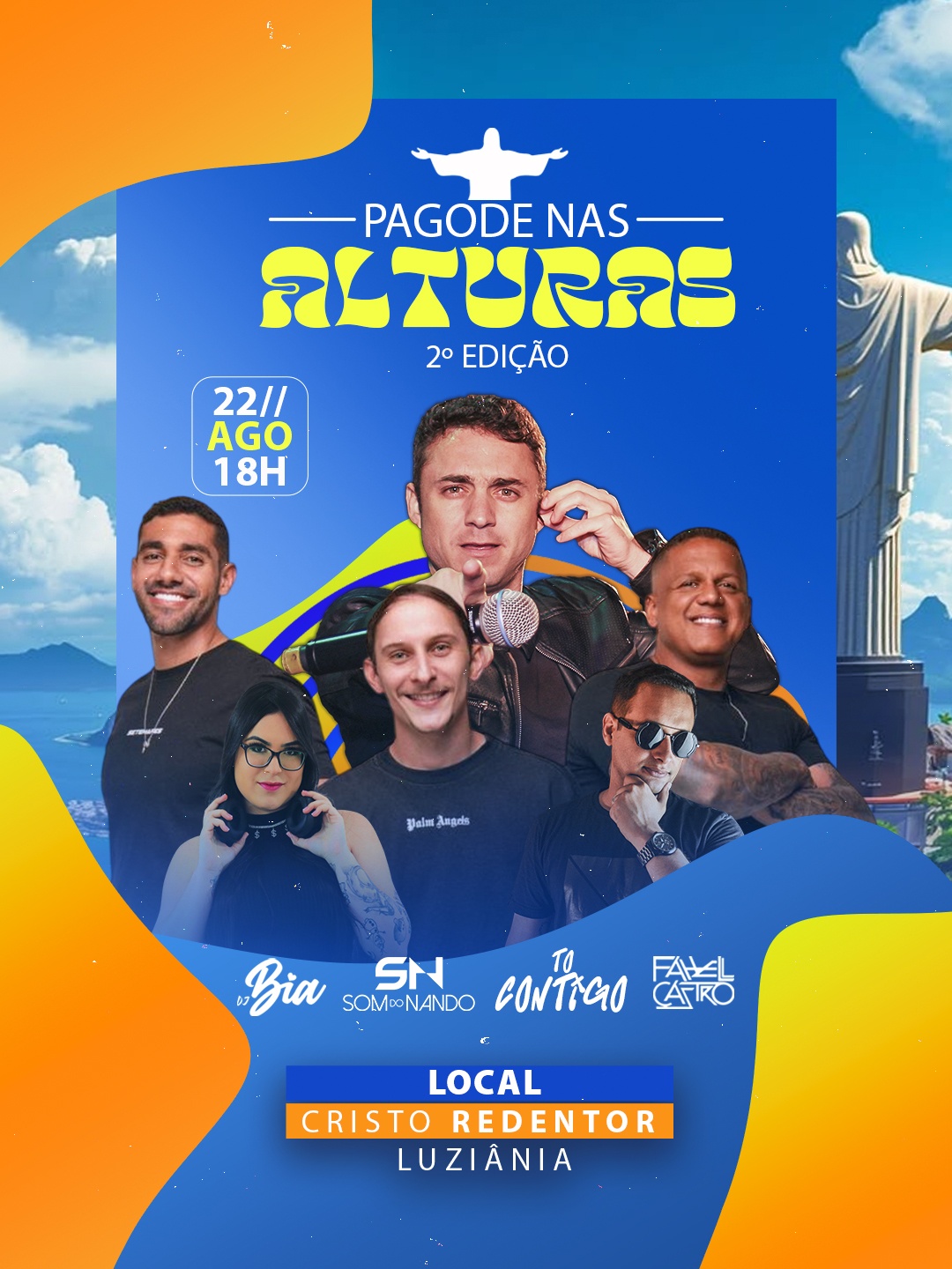 PAGODE NAS ALTURAS - 2° EDIÇÃO - Luziânia, GO