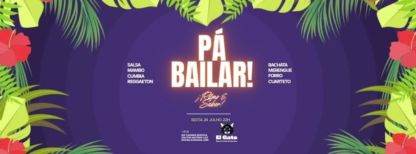 PÁ BAILAR! RITMO & SABOR - Florianópolis, SC