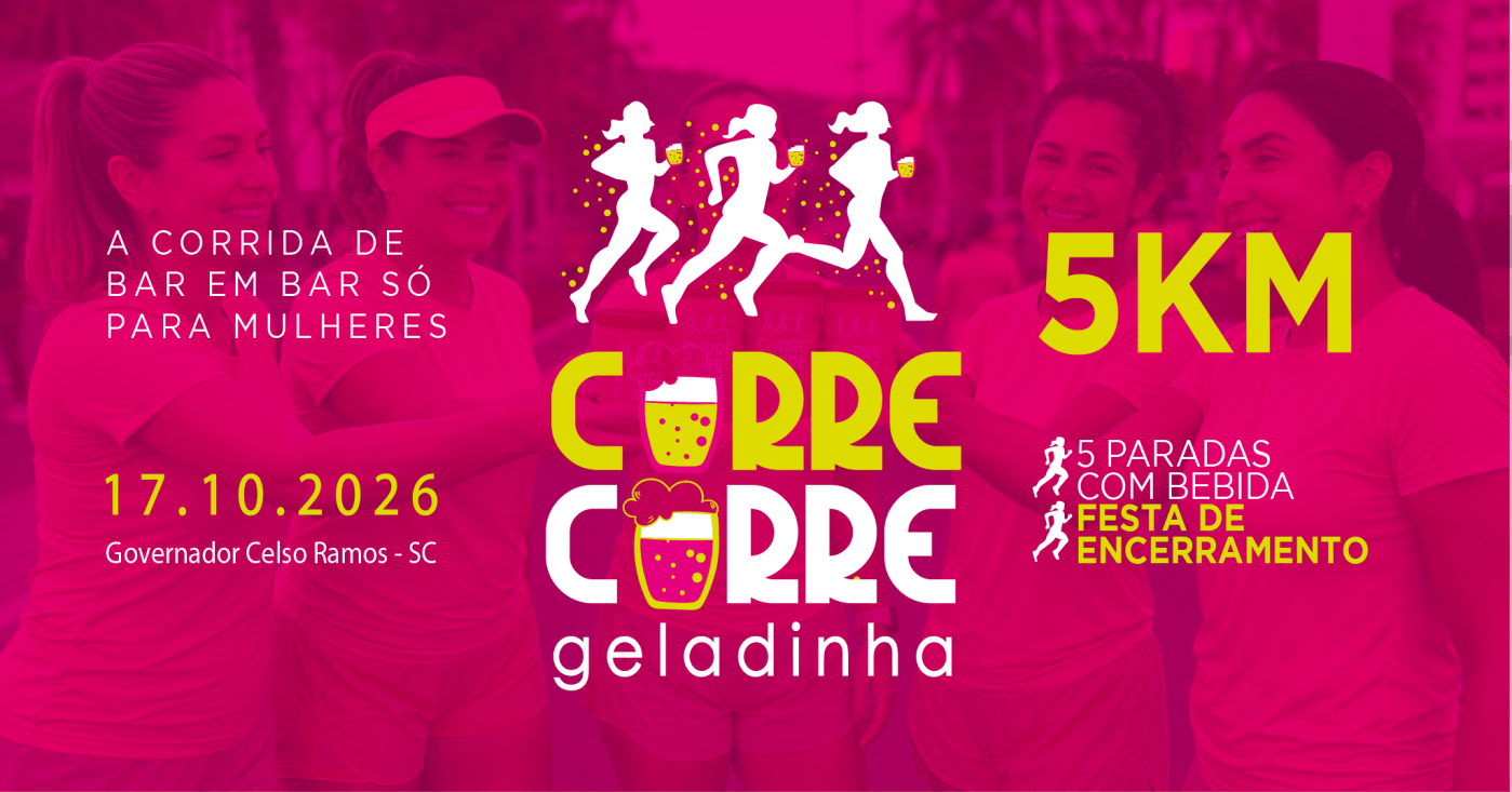 CORRE CORRE GELADINHA 2026