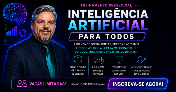 Imagem do evento INTELIGÊNCIA ARTIFICIAL PARA TODOS - PRESENCIAL BH