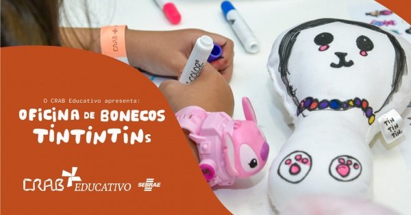 Imagem do evento Oficina de Bonecos TinTinTins