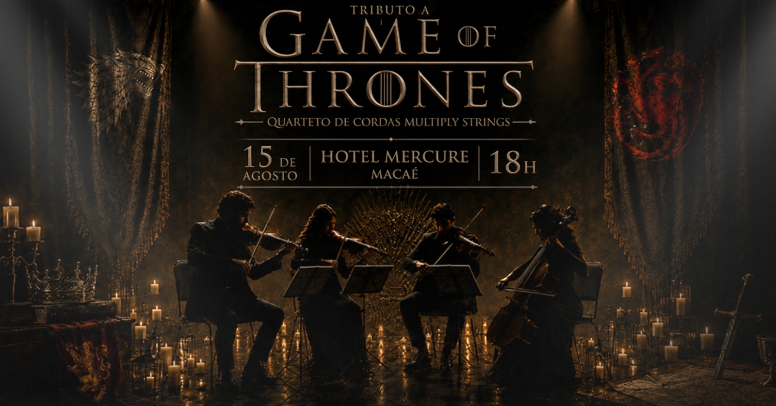 Tributo a Game of Thrones - Multiply Strings, Macaé [15/08]