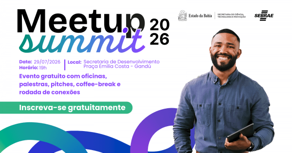Imagem do evento Meetup Summit 2026 - Gandú