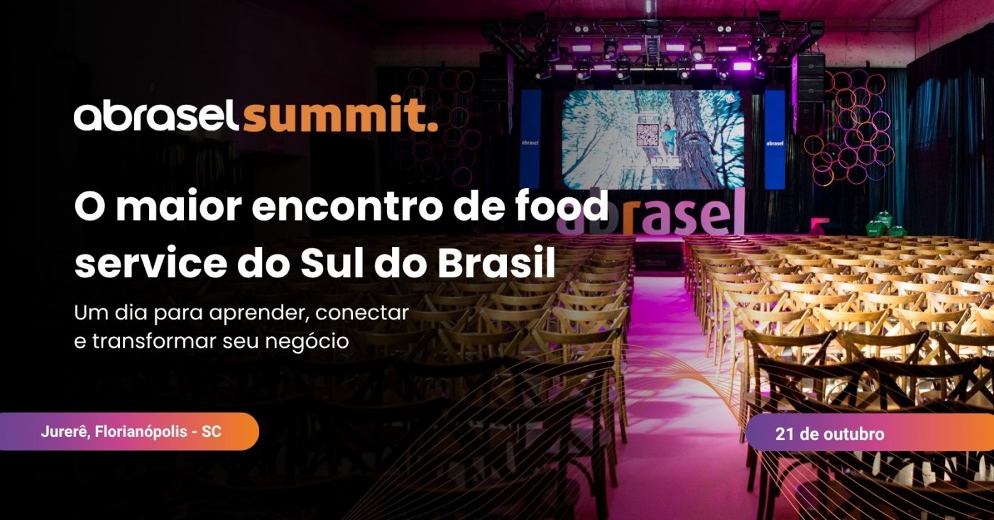 Imagem da fonte — Abrasel Summit 2026 - O maior encontro do food service do Sul do Brasil.