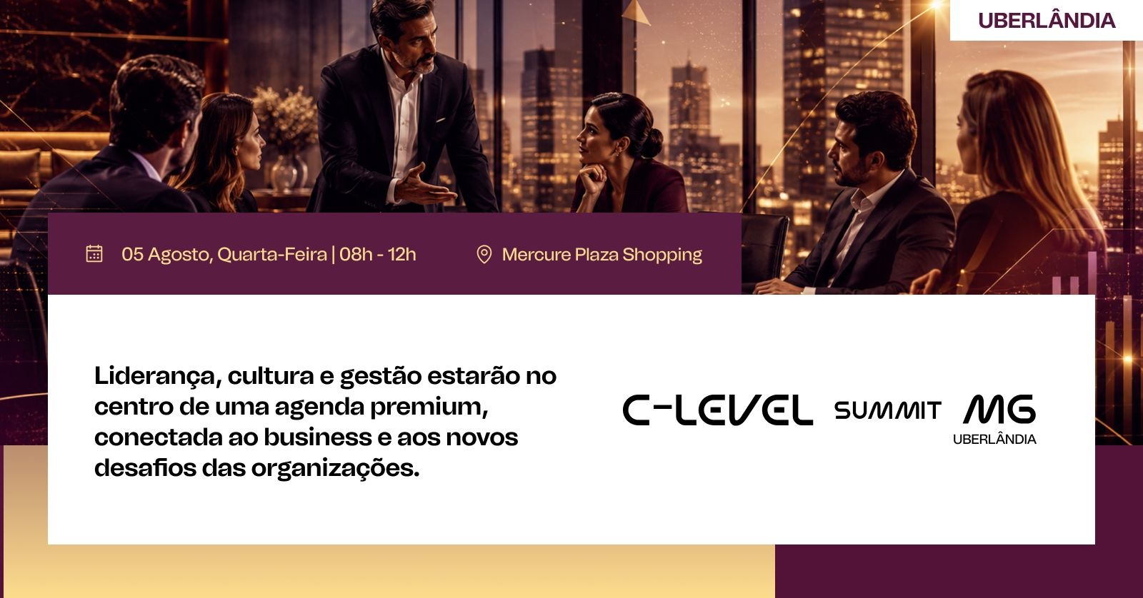 C-Level Summit - UBERLÂNDIA