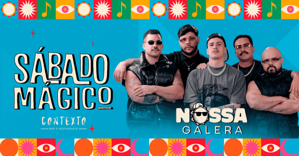 Imagem do evento Sábado Mágico | 29.08 | Varanda Contexto Bar