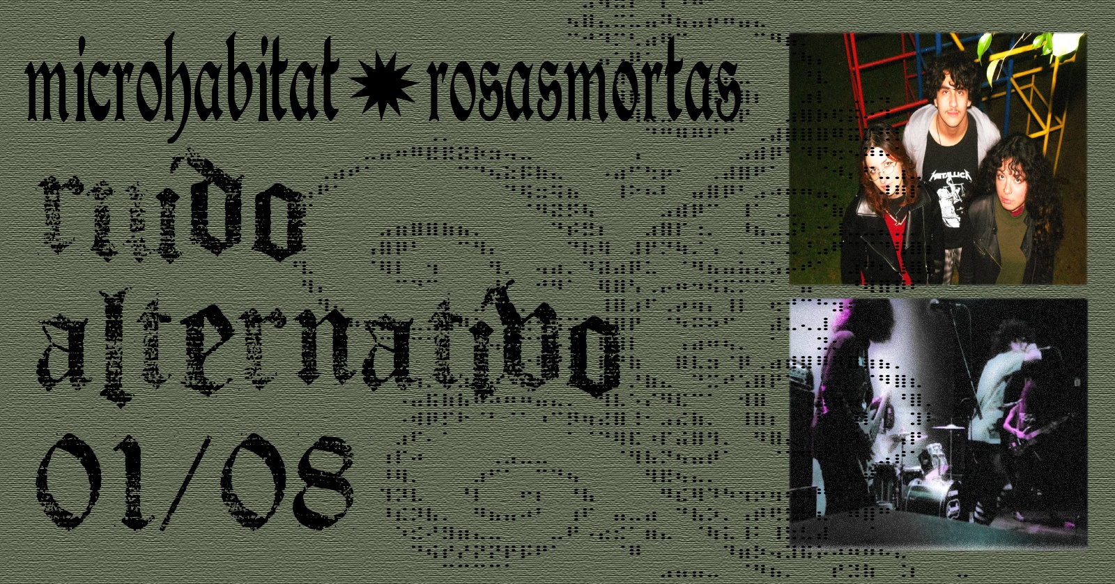 Ruído alternativo - rosasmortas & microhabitat - Florianópolis, SC