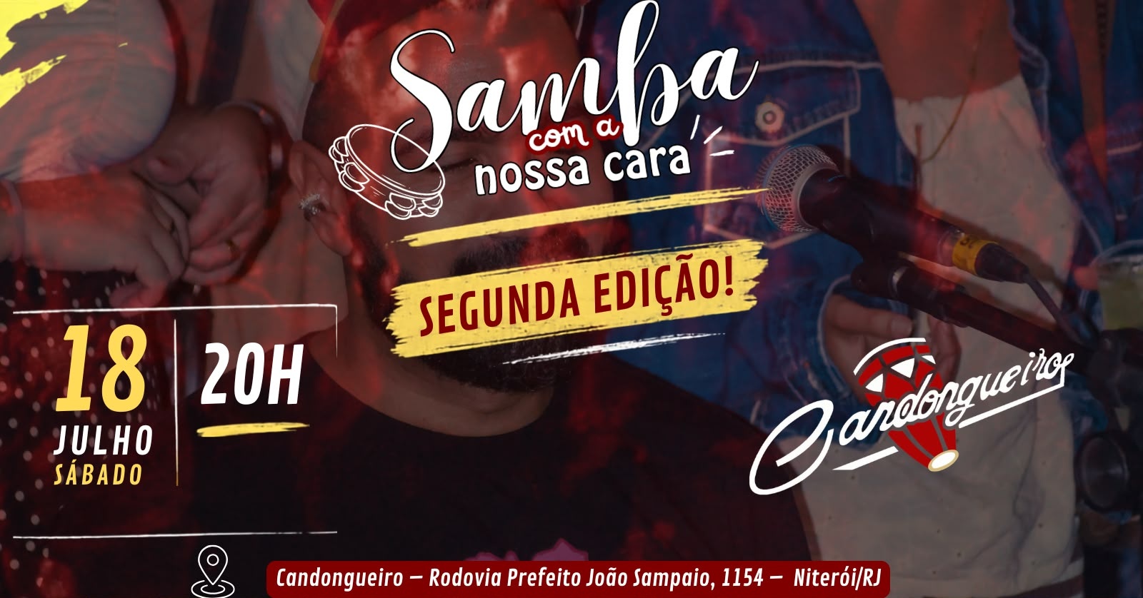 "Samba Com a Nossa Cara" - 2ª edição - Niterói, RJ
