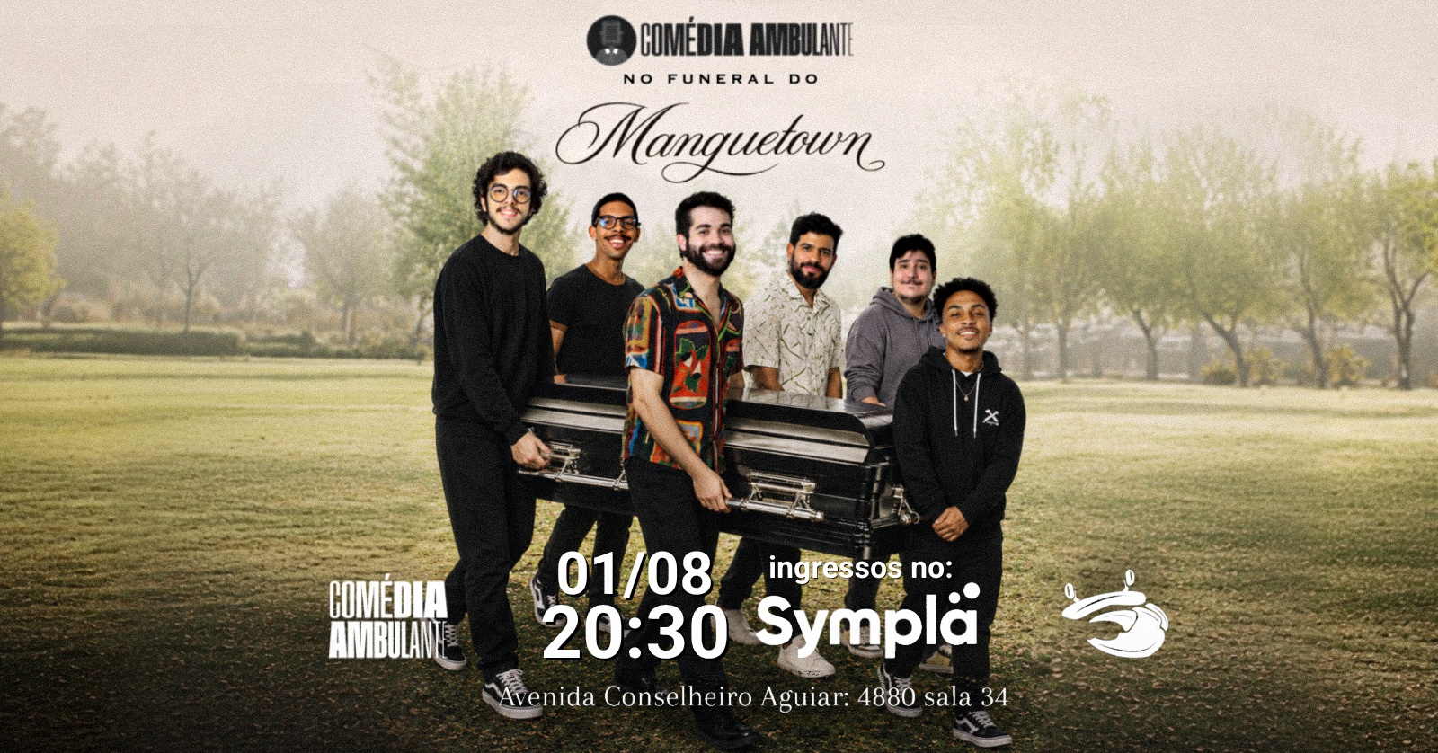 COMÉDIA AMBULANTE se Despedindo do Manguetown (stand-up Comedy)
