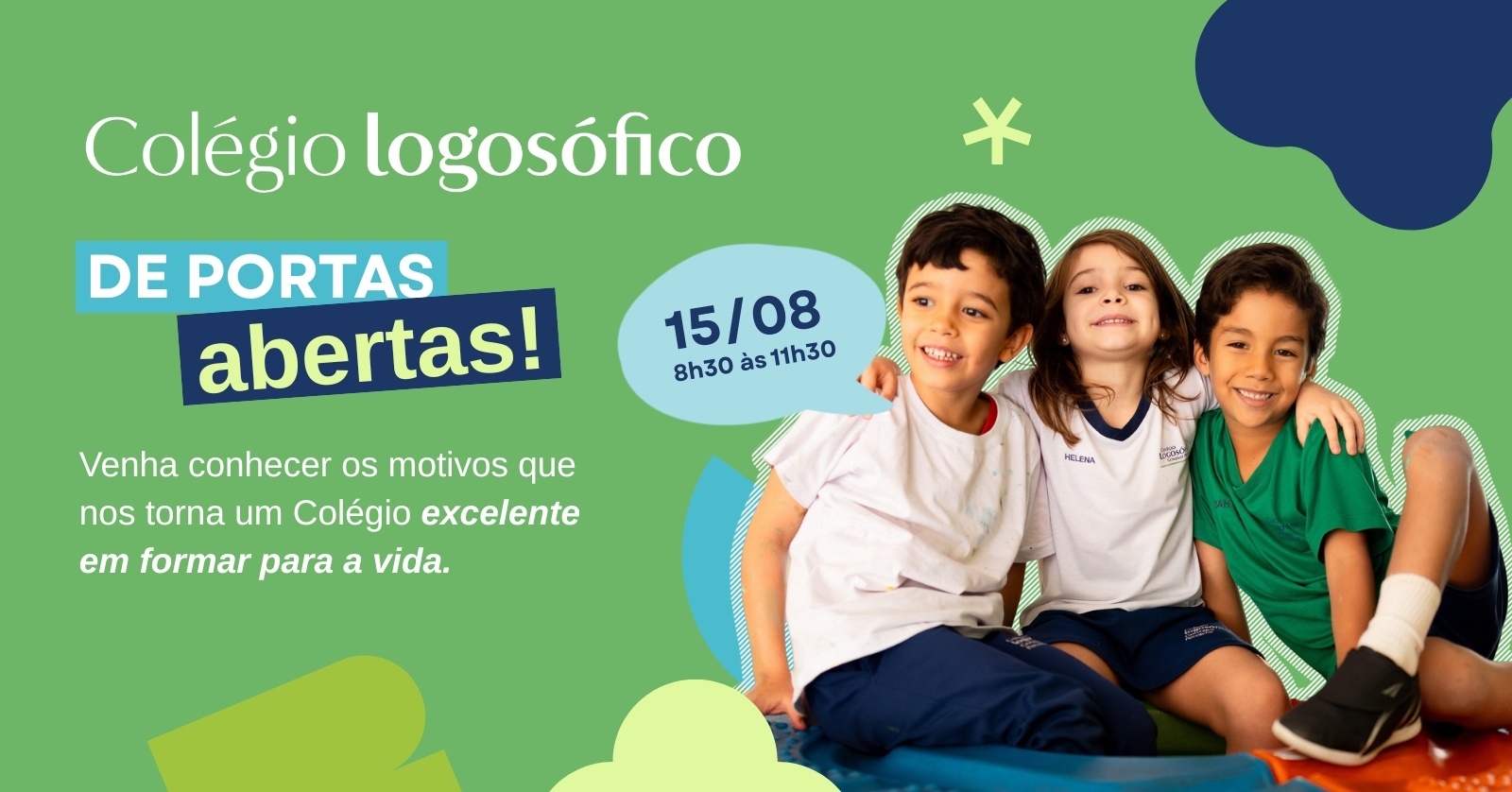 Escola aberta - Colégio Logosófico Unidade Goiânia