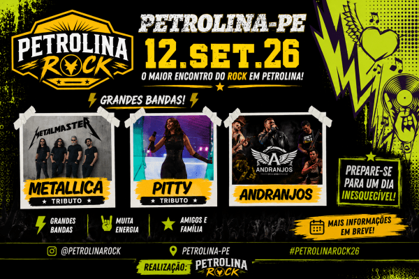 Imagem do evento PETROLINA ROCK