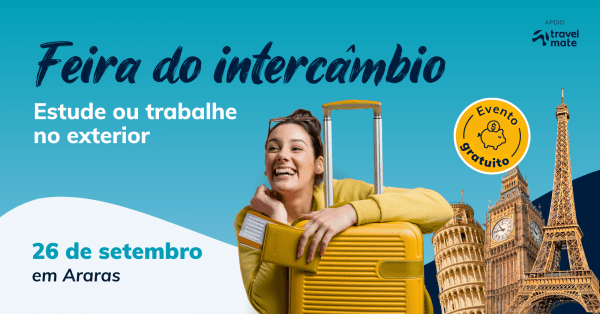 Imagem do evento Feira do Intercâmbio em Araras