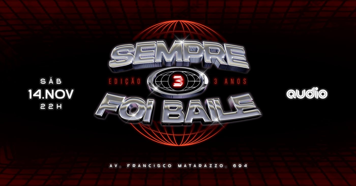 Source image — SEMPRE FOI BAILE 3 ANOS @ AUDIO