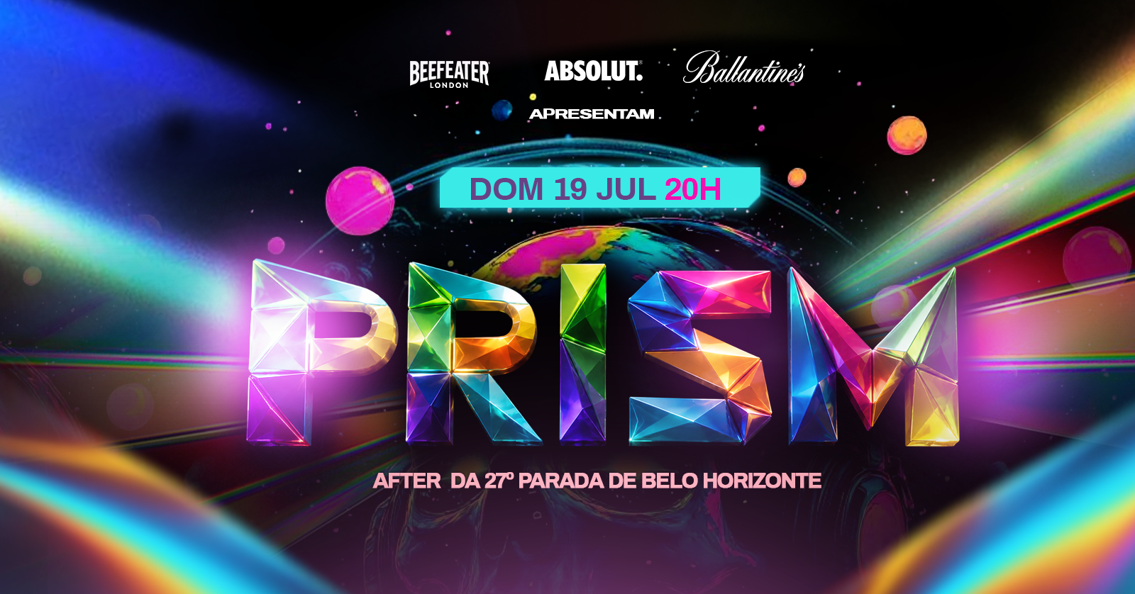 Prism - After Pride 19/07 (DOMINGO) - Belo Horizonte, MG