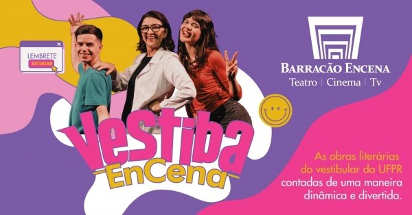 Imagem do evento VESTIBA ENCENA - TEMPORADA 2026