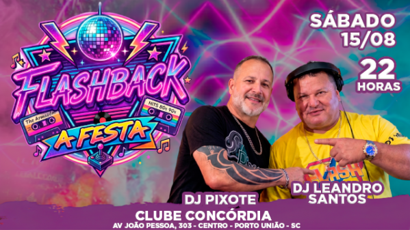 Imagem do evento FLASHBACK A FESTA