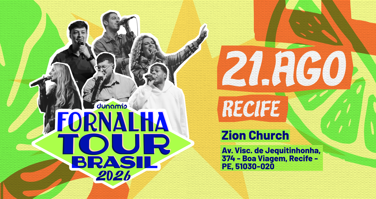 Fornalha Tour - Recife - PE