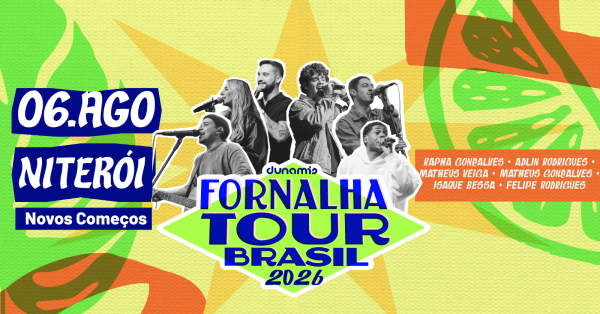 Imagem do evento Fornalha Tour - Niterói - RJ